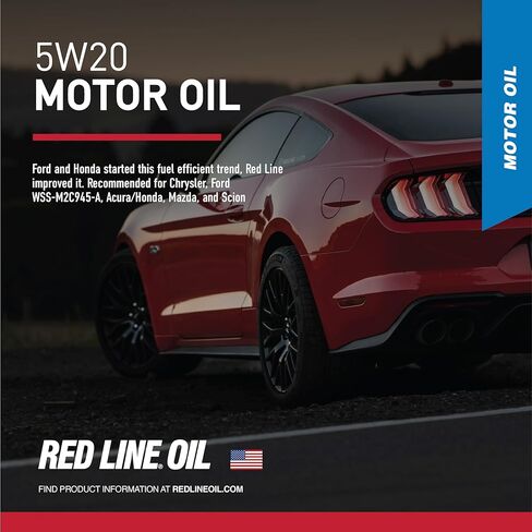 Red Line 15205 SAE 5W20 Fully Synthetic Motor Oil - 1 Gallon (4 Pack) in Saudi Arabia