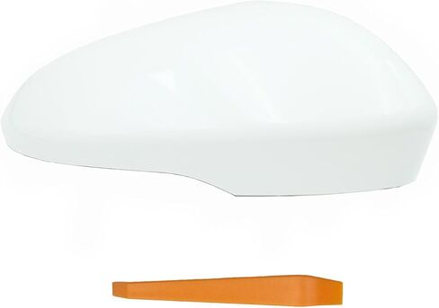 غطاء غطاء مرآة جانبية للسائق الأيسر متوافق مع VW Beetle 2012-2019، Jetta MK6 2011-2018 أبيض، مناسب فقط للطراز الأمريكي in Kuwait