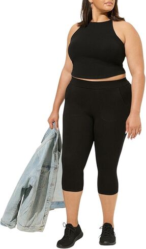 سروال ضيق بجيب بدواسة مقاس كبير للنساء من Torrid in Kuwait