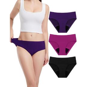 EcoPeriod Period Underwear for Women Heavy Flow Leakproof Menstrual Underwear Seamless Period Panties in Saudi Arabia