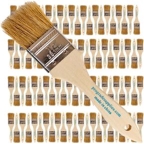 درجة احترافية - فرش طلاء رقاقة - فرشاة طلاء رقاقة 96 قطعة مقاس 1.5 بوصة in Kuwait