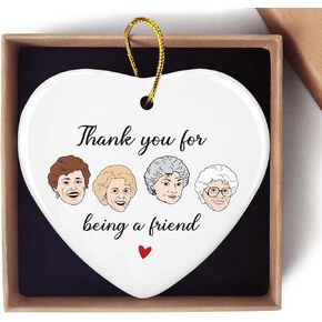 هدايا الأصدقاء للنساء، زخرفة البضائع الذهبية والبنات، علامة تذكار على شكل قلب، هدية عيد ميلاد شكرًا لك على الصداقة لأفضل الأصدقاء والأخوات Bestie BFF، شكرًا لكونك صديقًا in Kuwait
