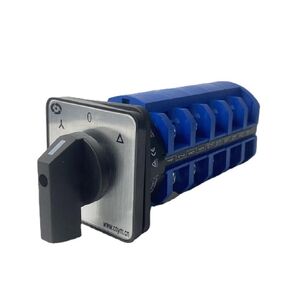 Star Cam Switch 5 Poles 3 Positions LW26-63/5 0-Y-D 63A 20 Terminals Changeover Rotary Switches Silver Contact in Kuwait