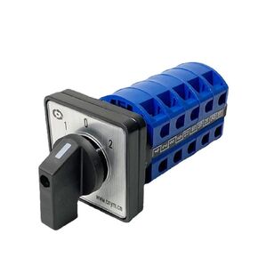 Electric YMW26-25/5 Panel Mount 25A 5 Poles 3 Position Control Motor Circuit Universal Changeover Rotary Cam Switch in Kuwait