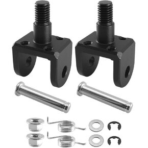 قطعتان من دعامة تثبيت أوتاد قدم الدراجة الترابية، مشابك حامل لأقدام القدم تناسب Surron Light Bee X/S، Segway X160 X260 Honda CRF230F CRF150F 2003-2019، أسود in Kuwait