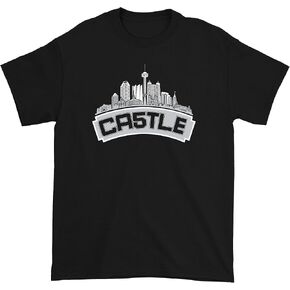 FerociTees Mens San Antonio Castle 5 T-Shirt in Kuwait