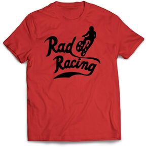 Rad Racing T-Shirt – Retro 80s BMX Graphic Tee | Soft & Stylish Cycling Shirt for Men, Women & Teens in Saudi Arabia
