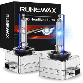 D3S Xenon Bulbs for 2014 2015 2016 2017 2018 2019 Chevy Camaro SS RS LT LS Corvette Projector HID Headlights Only, 8000K Blue White 35W OEM Replacement 13587843 4300K D3SC1, 2-Pack in Kuwait