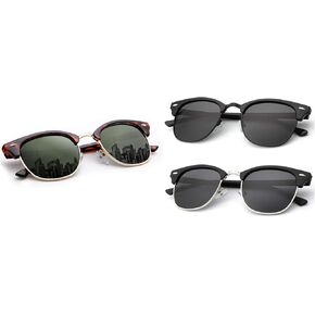KALIYADI Polarized + Semi-Rimless Sunglasses, Better in Bundle! in Kuwait
