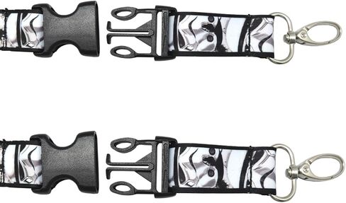 Plasticolor 004450R01 Storm Trooper Head Mask Star Wars Villain Cartoon Comics Movie Character Car Truck SUV ID Ticket and Key Chain Holder Clip On Lanyard in Saudi Arabia