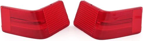 GZYF Red Rear Tour Pak Accent Light Lens Cover Kit Turn Signal Taillight Brake Light Cover Amber Bulbs Replacement for Harley Tour Glide Electra Glide Ultra Classic FLTCU FLHTCU 1989-2013 in Saudi Arabia