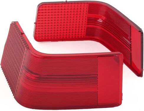 GZYF Red Rear Tour Pak Accent Light Lens Cover Kit Turn Signal Taillight Brake Light Cover Amber Bulbs Replacement for Harley Tour Glide Electra Glide Ultra Classic FLTCU FLHTCU 1989-2013 in Saudi Arabia