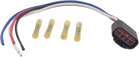 Pigtail Wiring Harness Connector for HVAC Blower Motor Resistor Fit for F-150 F150 F-250 F250 F-350 F350 F-450 F450 F-550 F550 Super Duty Explorer Sport Trac Taurus X Escape Mustang Expedition in Kuwait