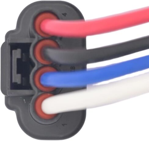 Pigtail Wiring Harness Connector for HVAC Blower Motor Resistor Fit for F-150 F150 F-250 F250 F-350 F350 F-450 F450 F-550 F550 Super Duty Explorer Sport Trac Taurus X Escape Mustang Expedition in Kuwait