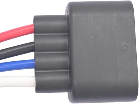 Pigtail Wiring Harness Connector for HVAC Blower Motor Resistor Fit for F-150 F150 F-250 F250 F-350 F350 F-450 F450 F-550 F550 Super Duty Explorer Sport Trac Taurus X Escape Mustang Expedition in Kuwait