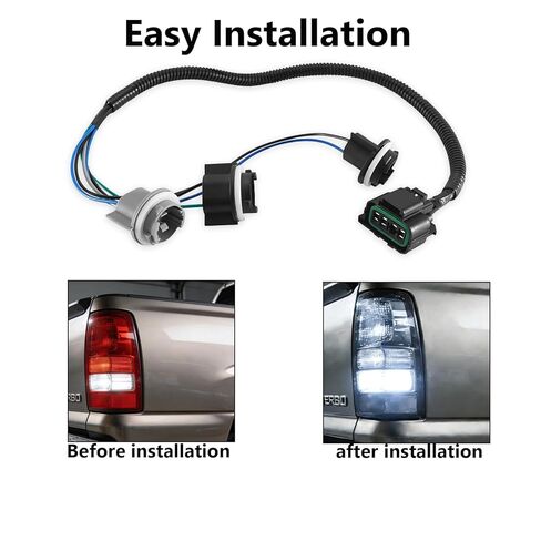 88986855 16526108 Rear Left Tail Light Wiring Harness - Easy to Install, Compatible with Chevy Silverado 1999-2005, GMC Sierra 1999-2005, Suburban 2000-2004 in Kuwait
