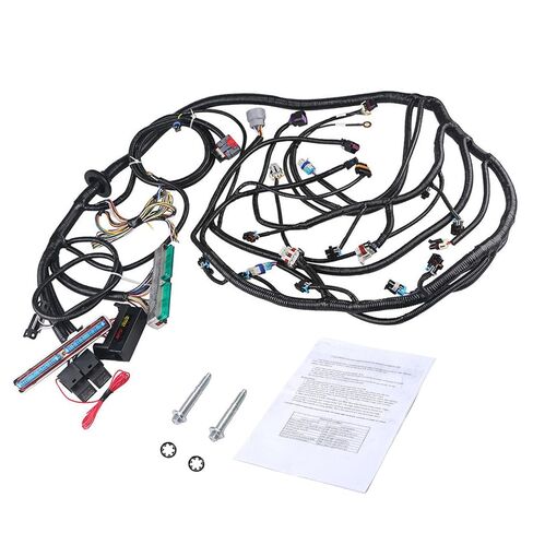 Standalone Wiring Harness for 1997-2004 GM DBW LS1 Vortec Engines 4.8L 5.3L 6.0L, Compatible with 4L60E & 4L80E Transmissions, Drive by Wire Throttle Body, LS Swap Harness in Kuwait