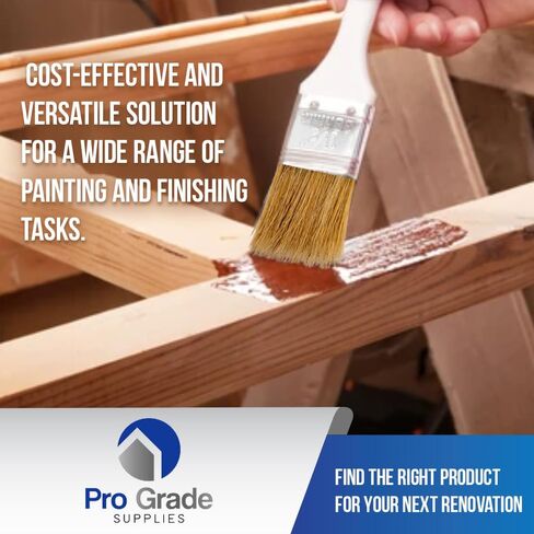 درجة احترافية - فرش طلاء رقاقة - فرشاة طلاء رقاقة 96 قطعة مقاس 1.5 بوصة in Kuwait