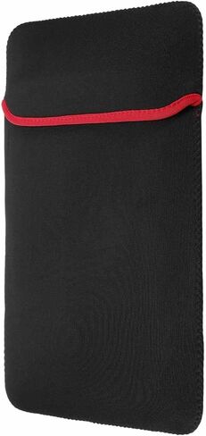 Laptop Case - Soft Computer Sleeve Carrying Bag Shockproof Laptop Protective Cover Universal for 13.3" Notebook, Red-Black in Kuwait