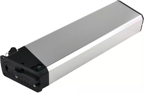 بطارية الدراجة الإلكترونية Silverfish 48V 12.5Ah Lithium Ion Pack مع 30A BMS لمحركات 700W-800W، بطارية Downtube عالية السعة 600Wh متوافقة مع معظم الدراجات الكهربائية والدراجات الجبلية (HA030-01) in Kuwait