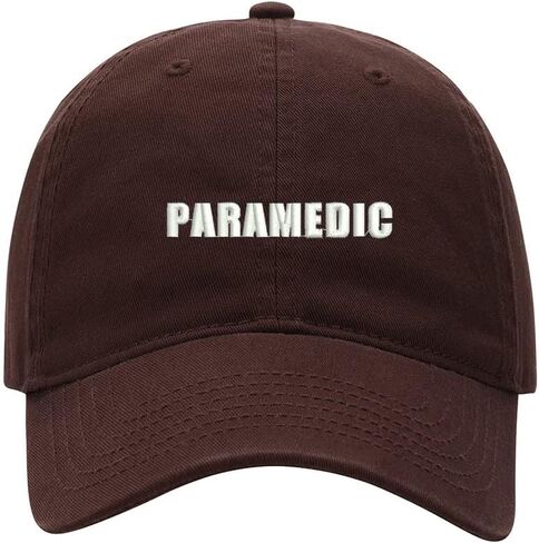 Baseball Cap Men Paramedic Embroidered Washed Cotton Dad Hat Baseball Caps in Saudi Arabia