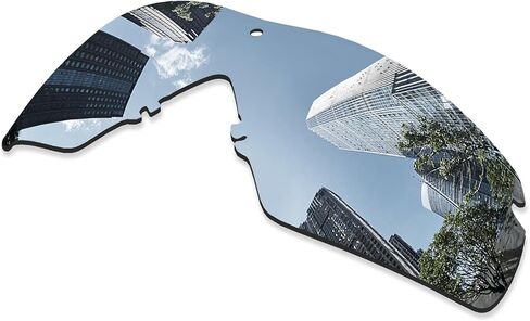 4 Pairs Ploarized Replacement Lenses for Oakley Si Ballistic M Frame 2.0/Si M Frame 2.0 OO9047 Sunglasses - Black + Silver Titanium + Ice Blue + Fire Red in Saudi Arabia