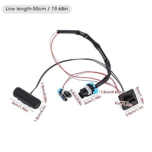 مفتاح فتح الباب الخلفي مناسب لـ Meriva B حافظ على غطاء صندوق السيارة آمنًا لسائقي 2010-2017 مصنوع من البلاستيك in Kuwait