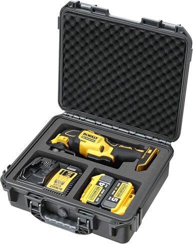 Case for Dewalt Oscillating Multi Tool - Waterproof Hard Tool Box for Dewalt Multi-Tool: DCS356B | DCS354B | DCS353B, Power Tool Kit Bag for Dewalt 20V Max Oscillating Tool/Battery/Charger (Case Only) in Kuwait