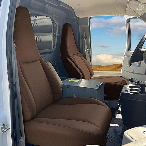 أغطية مقاعد من قماش أكسفورد 600D شديدة التحمل لسيارة شيفروليه إكسبريس 2010 2011 2012 2013 2014 2015-2025 متينة ومتينة ومناسبة تمامًا وغير قابلة للانزلاق - رمادي in Kuwait