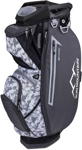 Sun Mountain 2024 Sync Golf Cart Bag Blue/Orange in Kuwait