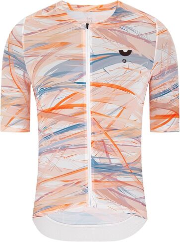 YKYWBIKE Short Sleeve Cycling Jersey Men,Bike Jersey with Pockets,Breathable Biking Shirts for Men Cycling MTB Biker Shirts in Saudi Arabia