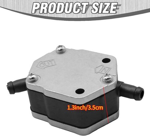 2 Pack 6E5-24410-00 Fuel Pump Gasket Assembly, Replacement for Yamaha Outboard 115HP 130HP 150HP 175HP 200HP 225HP 250HP 300HP 2-Stroke, Replaces 6E5-24410-01 in Saudi Arabia