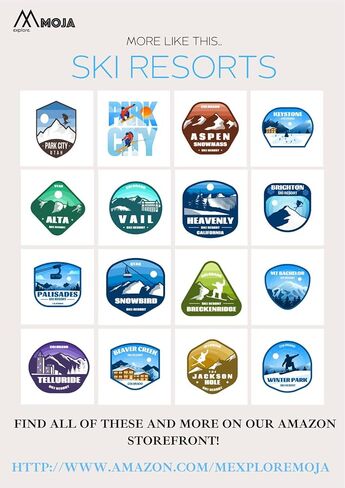 Deer Valley Ski Resort, Utah, 3 inch Sticker, S567 (Waterproof Vinyl Decal for Car, Water Bottle, Laptop, iPad, Window, Cooler, Luggage, Bumper, Toolbox, Locker), 3 inch in Kuwait