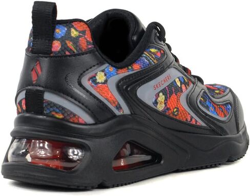 حذاء رياضي نسائي من Skechers Tres -Air Uno - Botanical Bliss أسود/متعدد 177407.BMLT، 6.5 in Saudi Arabia