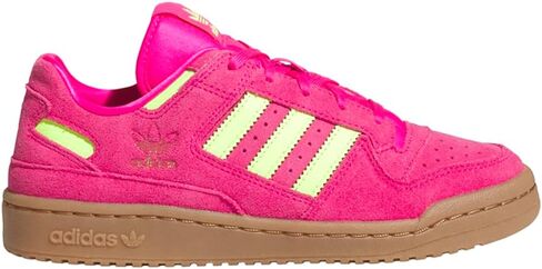 حذاء رياضي نسائي من adidas Forum Low Cl برباط كاجوال - وردي in Kuwait