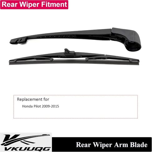 طقم ذراع شفرة ممسحة الزجاج الأمامي الخلفي بديل لسيارة Honda Pilot 2009-2015 | صالح يستبدل OEM 76730SZAA02 76720-SZA-A02 in Kuwait