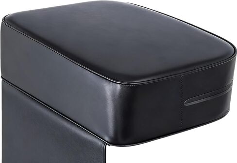 AAA Thickened Hair Salon Height Increasing Seat, Sponge Pad, Hair Salon Height Increasing Seat Leather Pad, Beauty Salon Spa Equipment, Hairstyle Design Cushion, Black in Saudi Arabia