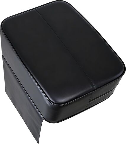 AAA Thickened Hair Salon Height Increasing Seat, Sponge Pad, Hair Salon Height Increasing Seat Leather Pad, Beauty Salon Spa Equipment, Hairstyle Design Cushion, Black in Saudi Arabia