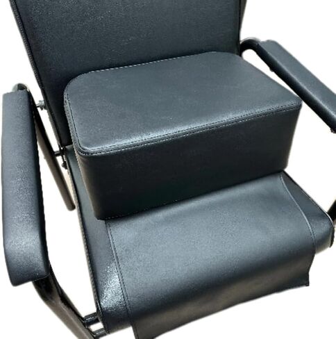 AAA Thickened Hair Salon Height Increasing Seat, Sponge Pad, Hair Salon Height Increasing Seat Leather Pad, Beauty Salon Spa Equipment, Hairstyle Design Cushion, Black in Saudi Arabia