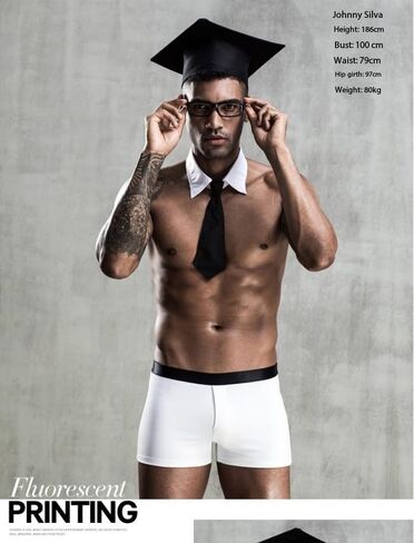 Male Doctorial Role Playing sexy lingerie Costume Cosplay Students Graduation Uniform Gay Bar Nightclub Outfit Halloween in Kuwait