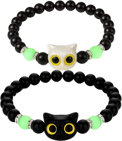 Matching Bracelets for Couples, Anniversary Birthday Gifts for Boyfriend Girlfriend Husband Wife, Long Distance Relationship in Saudi Arabia