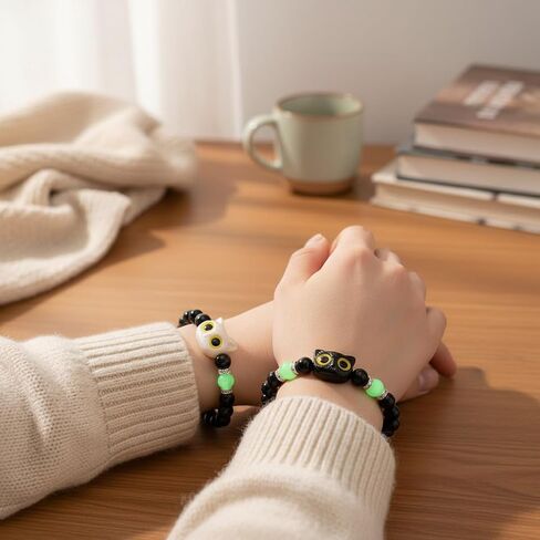 Matching Bracelets for Couples, Anniversary Birthday Gifts for Boyfriend Girlfriend Husband Wife, Long Distance Relationship in Saudi Arabia