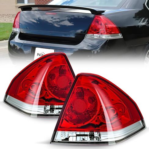 Nilight Taillight Assembly Compatible with 2006 2007 2008 2009 2010 2011 2012 2013 Chevy Impala 2014 2015 2016 Chevrolet Impala Limited Rear Tail Light Drive Side and Passenger Side in Saudi Arabia