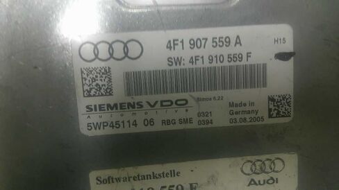 05 06 07 08 متوافق مع وحدة التحكم ECM لمحرك Audi A6 3.2L 4F1 907 559 A 4F1907559A in Saudi Arabia