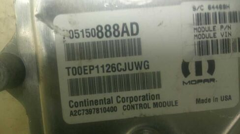 Engine ECM Control Module Fits 17 Compatible with Pacifica 05150888AD P68303489AJ 68303489AJ in Saudi Arabia