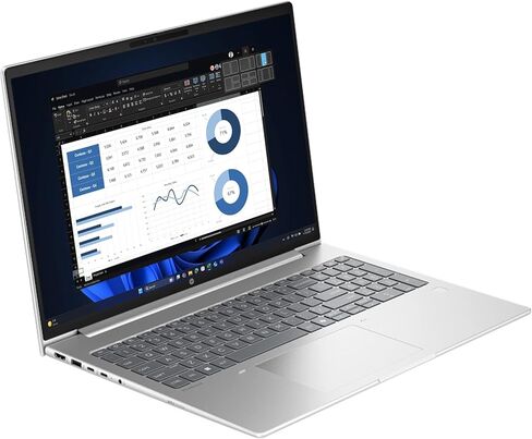 HP ProBook 460 G11 16" Notebook - WUXGA - Intel Core Ultra 7 155U - vPro Technology - 16 GB - 512 GB SSD - English Keyboard - Pike Silver Aluminum in Saudi Arabia