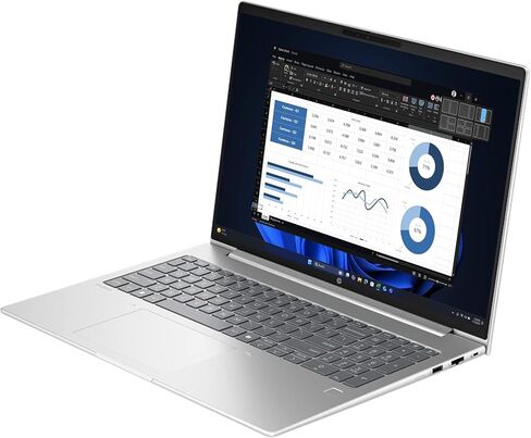 HP ProBook 460 G11 16" Notebook - WUXGA - Intel Core Ultra 7 155U - vPro Technology - 16 GB - 512 GB SSD - English Keyboard - Pike Silver Aluminum in Saudi Arabia