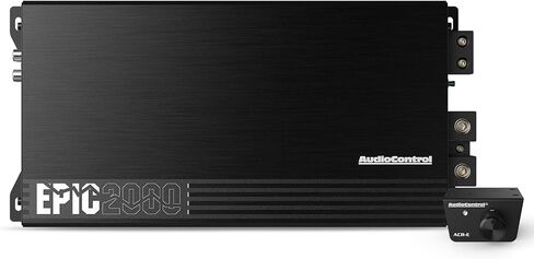 AudioControl EPIC2000 Epic Series 2000 Watt Monoblock Car Audio Subwoofer Amplifier, Class D, Epic Boost, Subsonic Filter, Low Pass Filter, ACR-E Remote Bass Knob, Epicenter Link in Kuwait