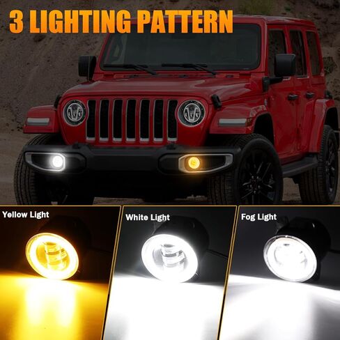 مصباح أمامي مقاس 7 بوصات + مصباح أمامي للضباب مقاس 4 بوصات متوافق مع 2001-2016 Freightliner Coronado، شعاع مختوم عالي منخفض بقدرة 130 وات مع إشارة DRL بيضاء وإشارة انعطاف كهرمانية، أبيض زينون 6000 كلفن، قابس N Play، حزمة من 4 قطع in Kuwait