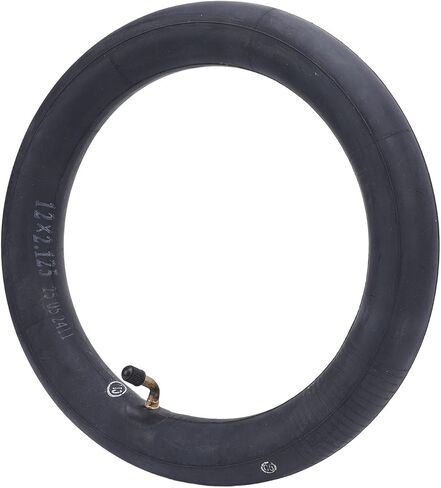 12x2.125 Scooter Inner Tube, Thickened Rubber with 90 Degree Bent Valve Stem for Electric Scooters, Gas Scooters, Pocket Bikes, Mobility in Kuwait